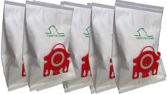 10 Miele Vacuum Bags Style FJM 3D Advanced Filtration + 4 Allergen Filters