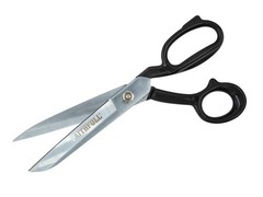 Faithfull Tailor Shears 262mm 10.3in Chrome Plated Carbon Steel FAISCTS10N