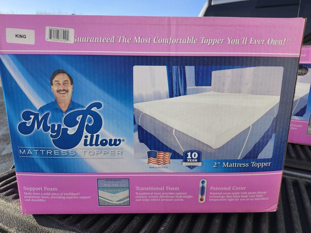 My Pillow Mattress Topper King NIB