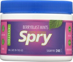 Xylitol Berry Blast Mints Sugar Free Candy Promote Oral Health, Increase Sal…
