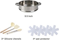 16PCS Nonstick Cookware Set Pots and Pans Cooking Set Non Stick
