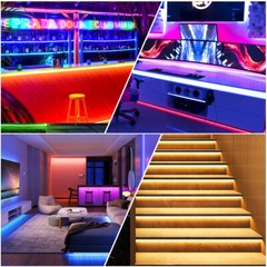 110V 480Leds/m Waterproof COB LED Neon Strip Lights for In/Outdoor Building Room