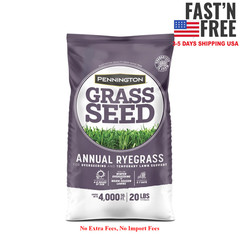Pennington Annual Ryegrass Grass Seed, for Sun to Partial Shade, 20 lb, NEW USA