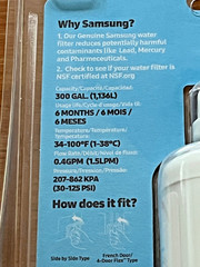 Samsung HAF-QINS/EXP Refrigerator Water Filter – White (2 Pack)