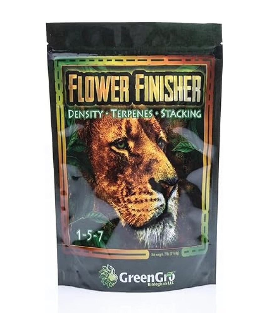 Flower Finisher – Fertilizer for Final Stages of Flower Growth 2 lbs by GreenGro