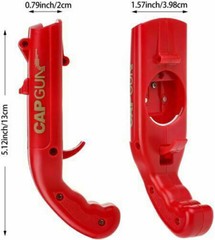 Beer Cap Gun Funny Launcher Shooter Bottle Opener Creative Drinking Game Family