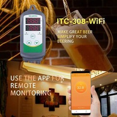 Inkbird Temperature Humidity Controller WiFi 2.4G Thermostat Outlets Humidistat