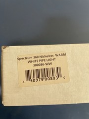 Blue Square Spectrum 360 Nicheless LED 2″ Light Warm White, 300086-WW