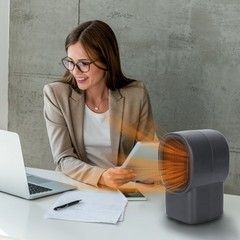 Mini Desktop Fan Heater Personal Small For Home Offices Electric Heater Portable