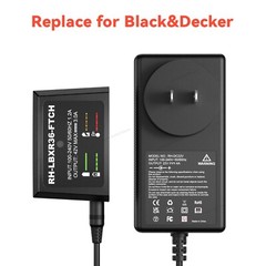 For Black Decker 40V Battery 40Volt Max Lithium 5.0AH LBX2040 LBXR36 LST136