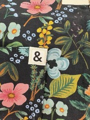 Hedley & Bennet Unisex Adults Crossback Apron Rifle Paper Co. Herb Garden
