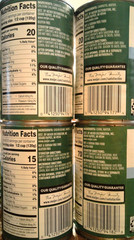 8 Meijer No Salt Added Green Beans/Corn/Carrots (12/28 (6), 12/27 (1), 12/26 (1)