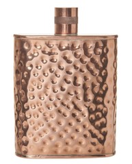 JACOB BROMWELL 12 oz. Handmade Freedom Copper Flask Hand-Hammered NEW