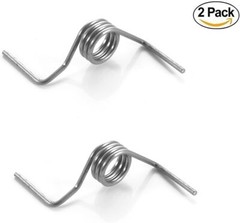 2 Pcs French Door Refrigerator Spring for GE WR02X12650 Compatible Models PFSS6P