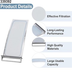 2025 NEW 339392 Dryer Lint Screen replacement for Roper, Kenmore, Whirlpool