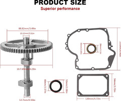 Camshaft Kit For Briggs & Stratton 215902 21R677 31E677 31P707 31R975 33M777
