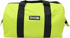 RYOBI Contractor Canvas Tool Bag Large Green Black Soft Side 903209044 NEW