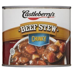(4 pack) Castleberry’s Chunky Beef Stew, 20 oz Can – Heat & Serve Hearty Comfort