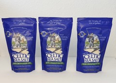 Celtic Sea Salt Fine Ground 1 lb x3 Natural Unrefined Mineral Bulk Pack