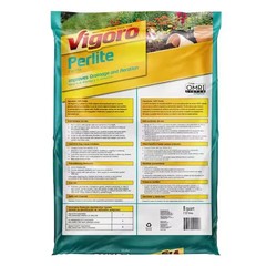 8 qt Organic Perlite Soil Amendment for Gardening Potting Mixes Hydroponics