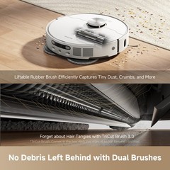 DREAME L40s Ultra AE White Robot Vacuum 19kPa Suction｜Certified Refurbished