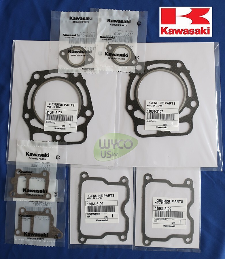 GASKET KIT (AS SHOWN), JOHN DEERE TRACTORS 425, 445, KAWASAKI FD620D 20HP, 14D28