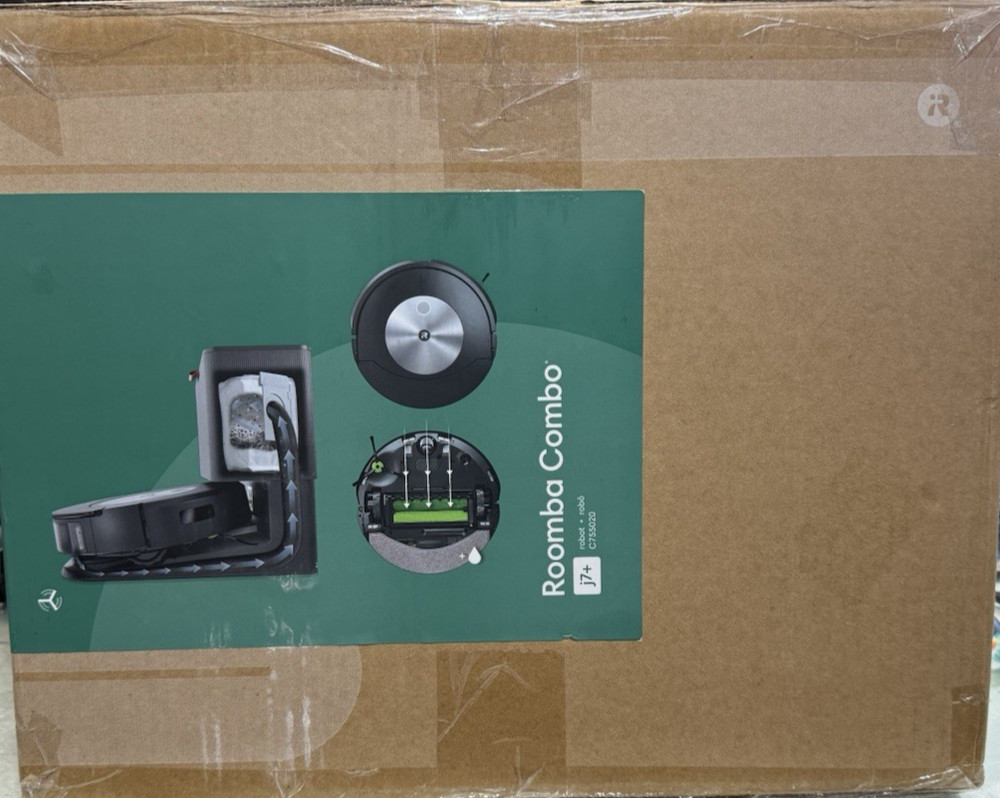 iRobot Roomba j7+ Vacuum CLEAN TESTED Auto Empty Dock Works Great