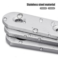 1.5″ L-Shaped Bracket Corner Brace Stainless Steel Bracket Right Angle w/Screws