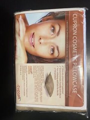 NEW Cupron 100% Copper Oxide Pillowcase Reduces Wrinkles and Fine Lines-FreeShip