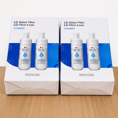 2 Pk X2 Genuine LG LT1000P2 6-Month / 200 Gal Refr Replacement Water Filter