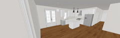 Ridgeway House Plan 1,512 SQFT 3 BED 2 BATH Ranch Printed Plan Set With GARAGE
