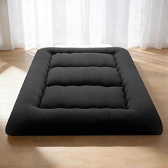 4-Inch Floor Mattress,Japanese Tatami Futon Mattress w/Removable Cover,Roll Up