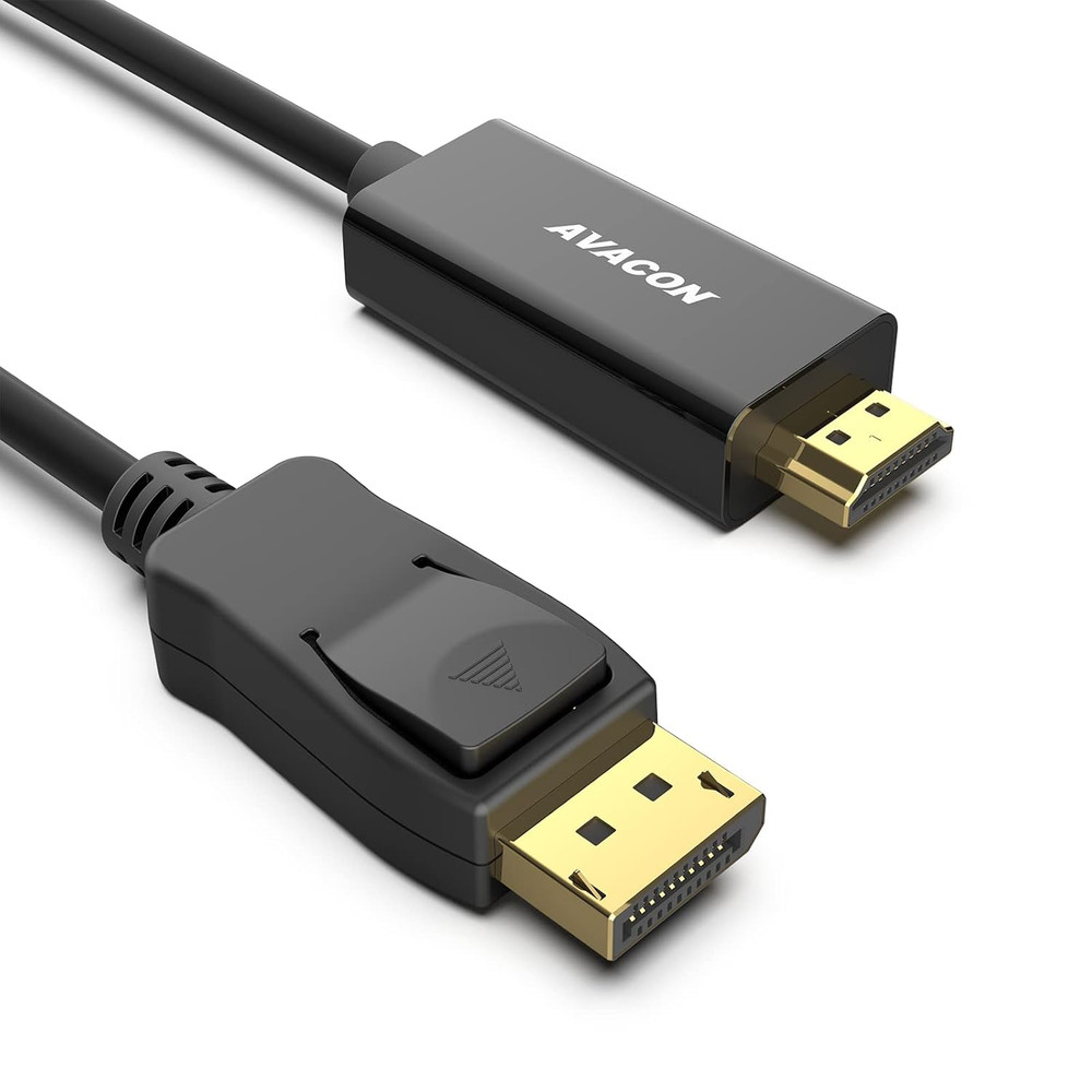 4K Displayport to HDMI 6 Feet Cable, Uni-Directional DP 1.2 Computer