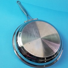 CUISINART Stainless Steel Skillet Sauté Fry Pan 10″ Model 722-24 No Lid