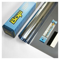 BDF S05 Window Film Daytime Privacy and Heat Control Silver 5 (Very Dark)
