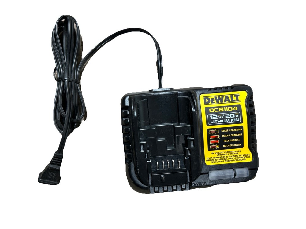 (DCB1104) DeWalt 12V/20V/60V MAX Li-Ion 4 Amp Fast Battery Charger