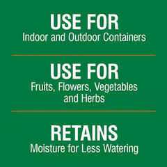 32 Qt. All Purpose Potting Soil Mix for Indoor or Outdoor Use for Fruits, Flower