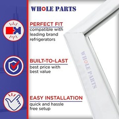 New 5304507201 Freezer Door Gasket (White) for Frigidaire