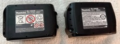 2*GENUINE MAKITA**BL1860B*18V LXT LITH-ION*6.0 Ah BATTERY*WITH CHARGE INDICATORS