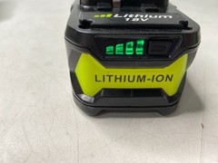Lot of 2 8.0AH FOR Ryobi 18V Li-Ion Battery w/ Charger P102 P103 P105 P107 P108