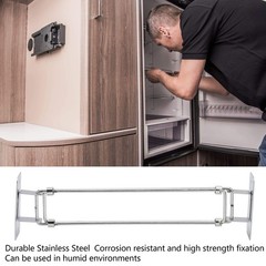 Adjustable Bathroom Corner Storage Bar Stainless Steel Shower 7.68-13.58in MISR