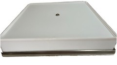 AFX Inc. TAF155SNMV22LALST 22” Taylor Flush Mount Satin Nickel 55 Watts