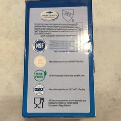 PUREPLUS Replacement Filter PP-RWF0100A Reduces 99% Chlorine Taste & Odor