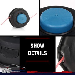 3PCS TRIMMER HEAD FIT FOR HUSQVARNA 128LD/124L/223L STRING TRIMMER WEEDEATER