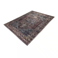 Irene Multicolor Distressed Washable 2 Ft. X 3 Ft. Scatter Rug