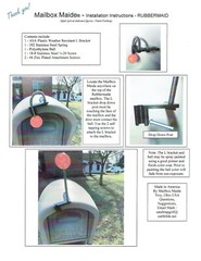 Mail Alert – Mail Flag – Mailbox Alert – FOR STEP2 STYLE MAILBOXES AS SHOWN- NEW