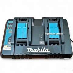 Makita DC18RD 18V Lithium-Ion Dual Port Rapid Optimum Charger, 2-Port