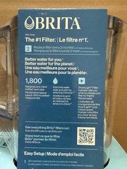 Brita Water Filter Pitcher 6 Cup with 1 Standard Filter, BPA Free – Blue