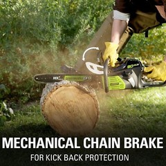Greenworks Pro 80V 18 inch Cordless Chainsaw CSB401 w/ 2Ah Battery and Charger