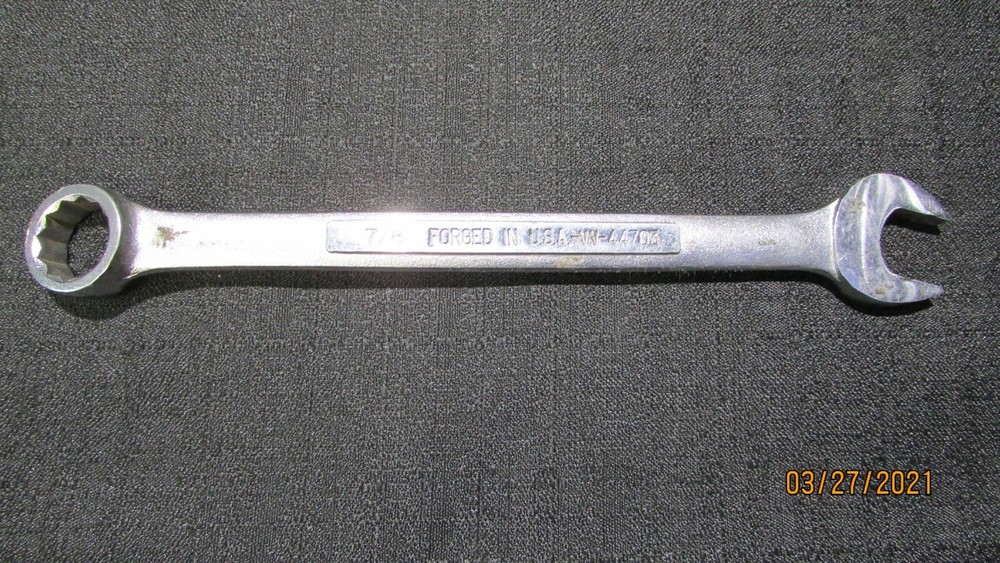 Pre Owned Craftsman SAE or Metric Combination Wrench – Multiple Sizes